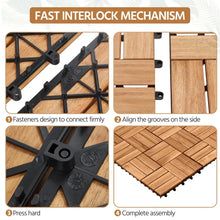Hardwood Interlocking Patio