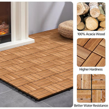 Hardwood Interlocking Patio