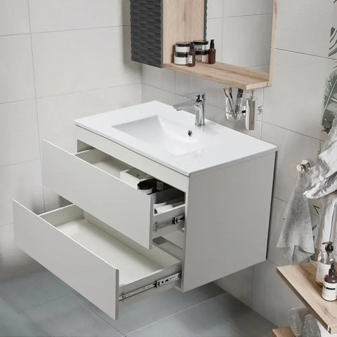 White Bathroom Vanity